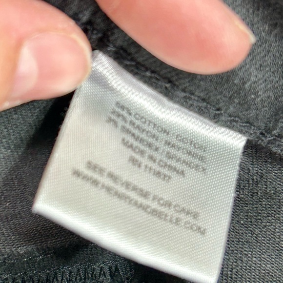 Lila Ryan Low Rise Black Stretch Skinny Jeans size 27 Petite Faux Front Pockets - Picture 5 of 9